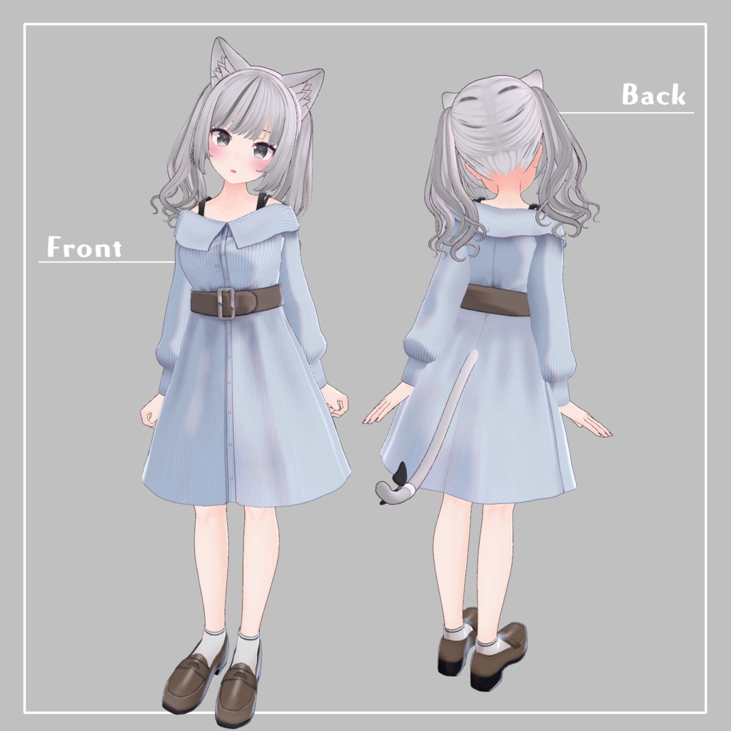 シンプルオフショルワンピ