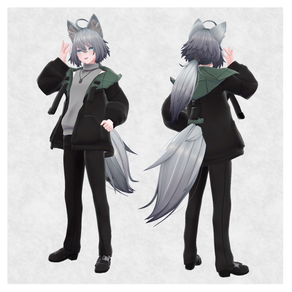 【4アバター対応】monochroic