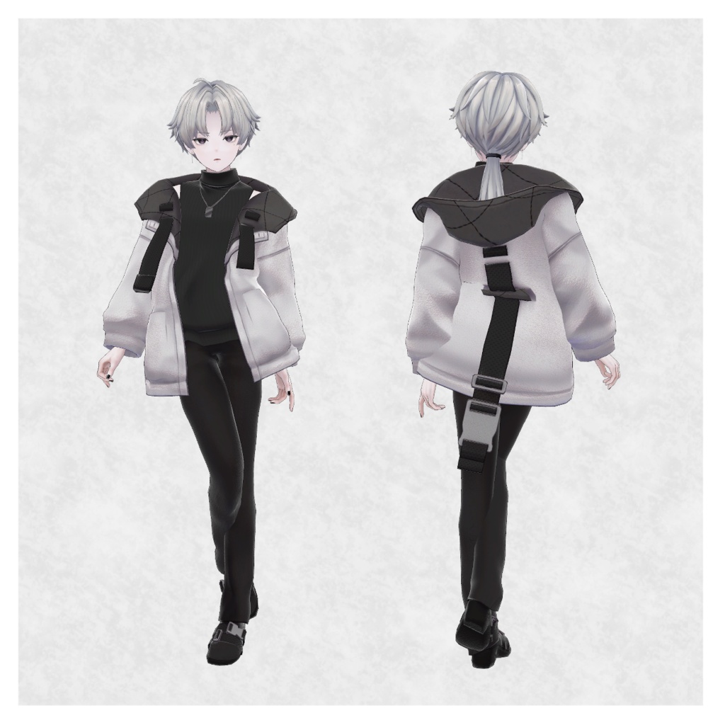 【4アバター対応】monochroic