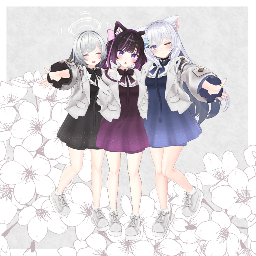 【12アバター対応】Starry grace