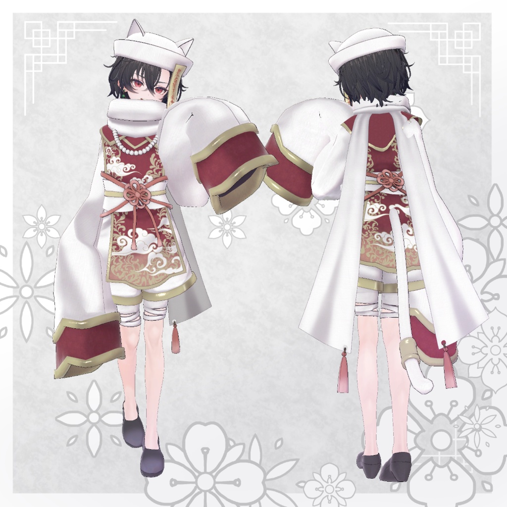 【4アバター対応】猫幽使 -Byoyushi-