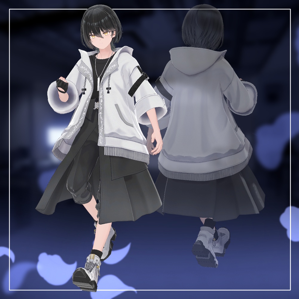 Uika -ウイカ-【オリジナル3Dモデル】