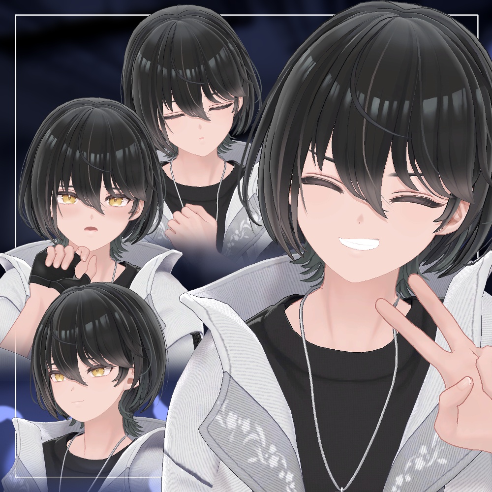 Uika -ウイカ-【オリジナル3Dモデル】