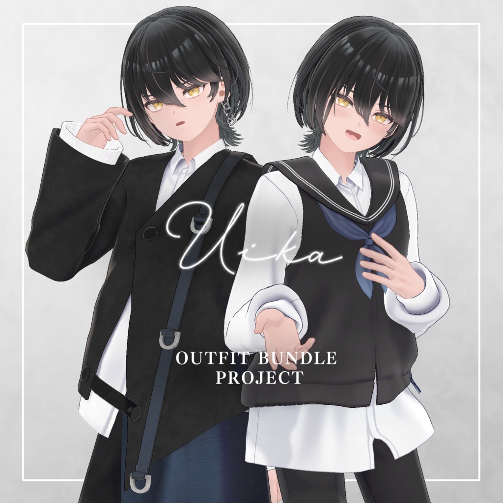 Uika -ウイカ-【オリジナル3Dモデル】