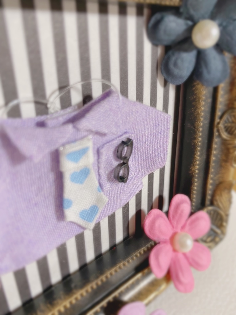 麻のシャツとおまけネクタイ