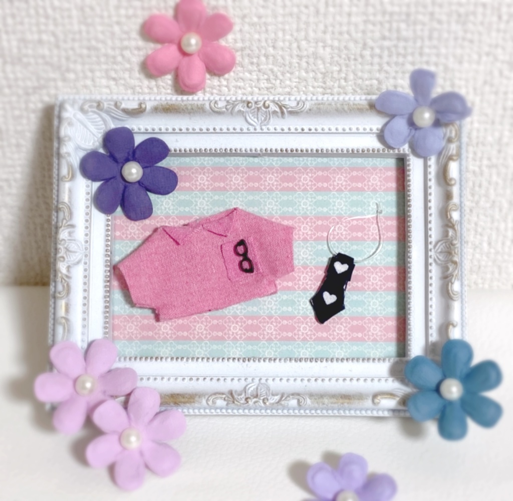 麻のシャツとおまけネクタイ