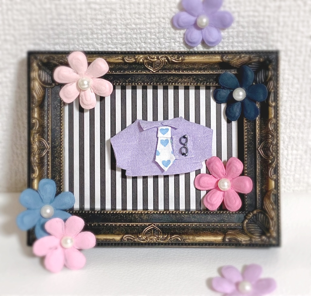 麻のシャツとおまけネクタイ