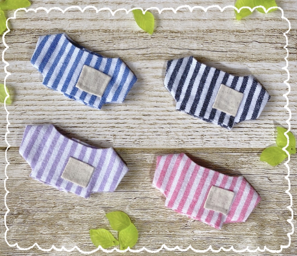 しまシャツと選べるネックレス