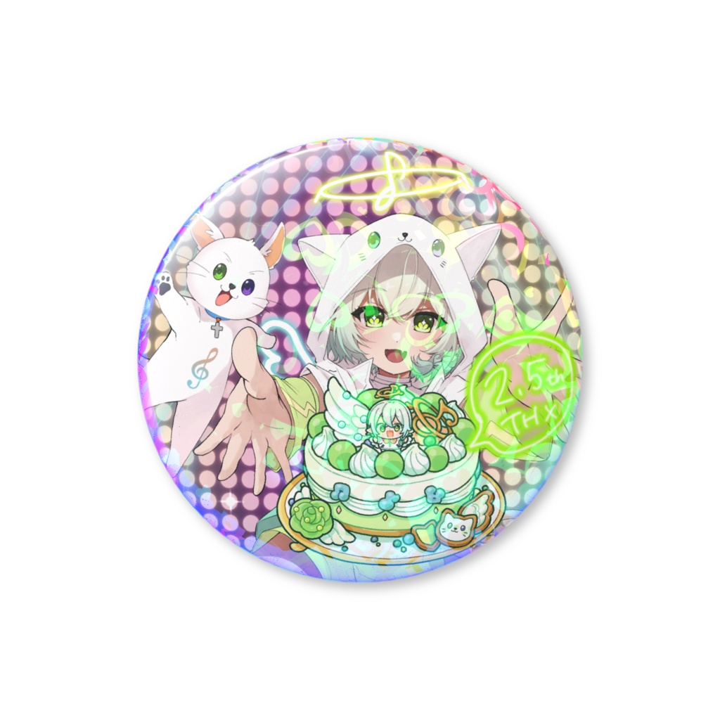 2.5周年ﾊｰﾄのｷﾗｷﾗの音ｷｬﾝﾊﾞｯｼﾞ