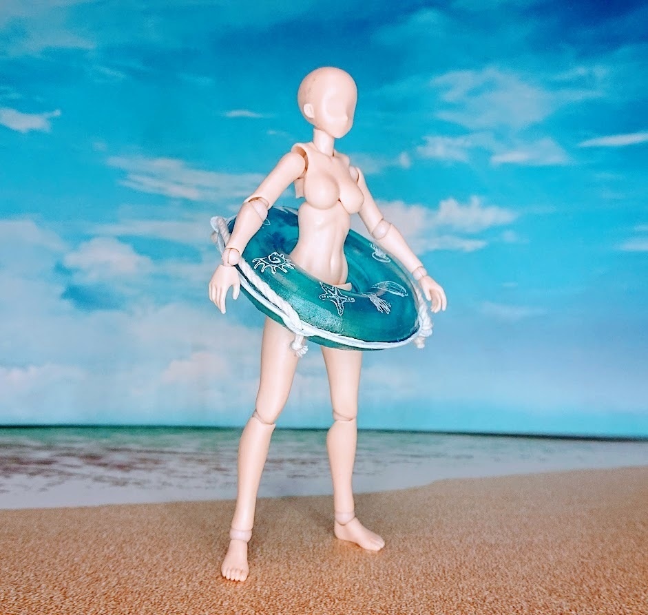 【光造形3Dプリンター用】1/12浮き輪【STLファイル】