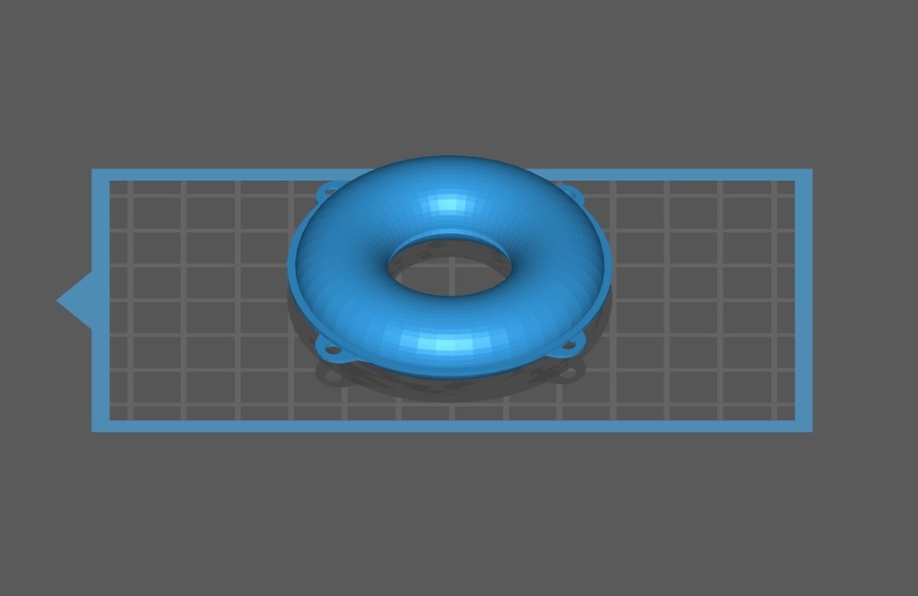 【光造形3Dプリンター用】1/12浮き輪【STLファイル】