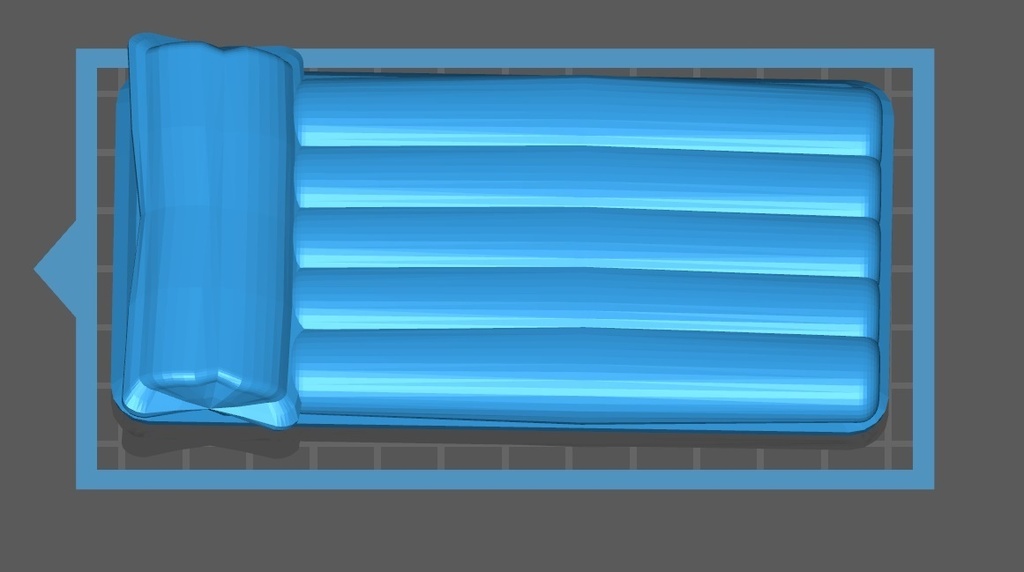 【光造形用3Dプリンター】1/12エアマット【STLファイル】