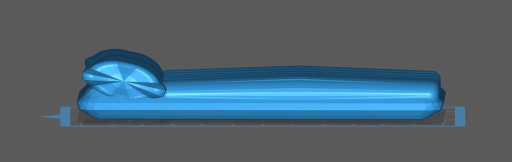 【光造形用3Dプリンター】1/12エアマット【STLファイル】