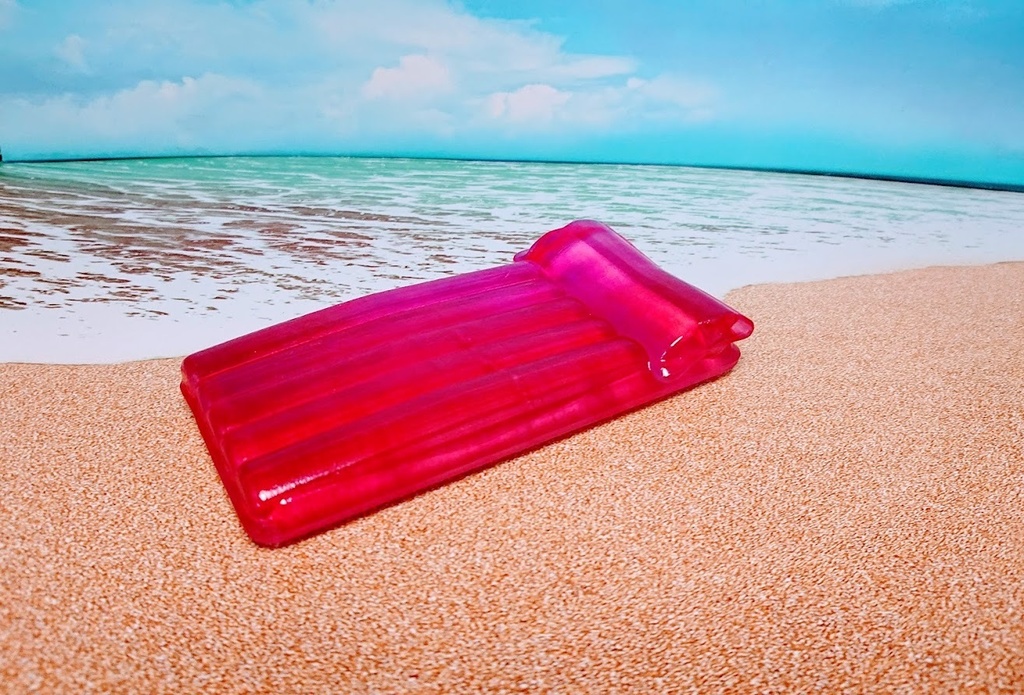 【光造形用3Dプリンター】1/12エアマット【STLファイル】