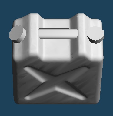 1/12石油ファンヒーター(8畳用)&ポリタンクstlファイル