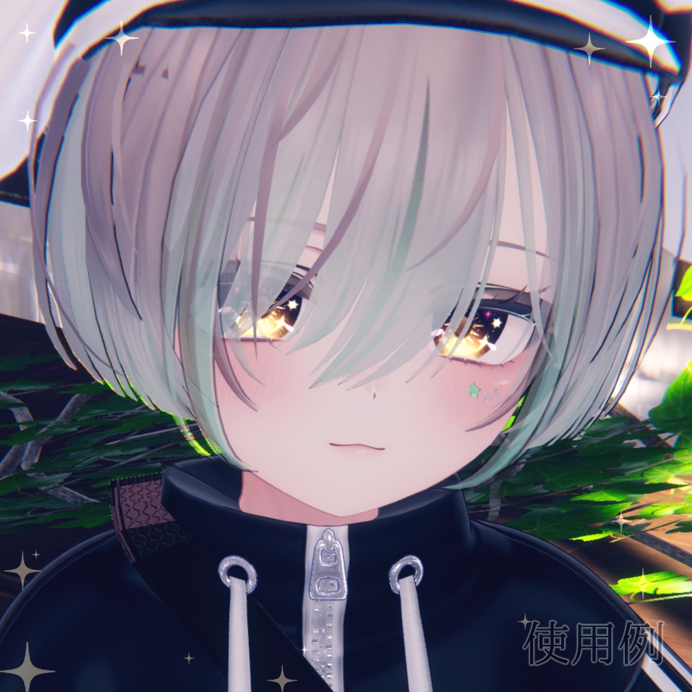 【5アバター対応】星降るスピカアイテクスチャ【全5種】