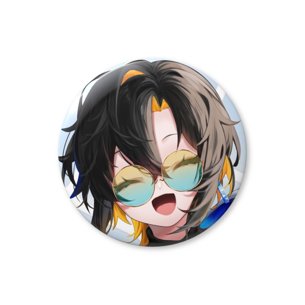 缶バッジ(笑顔・サングラス有)