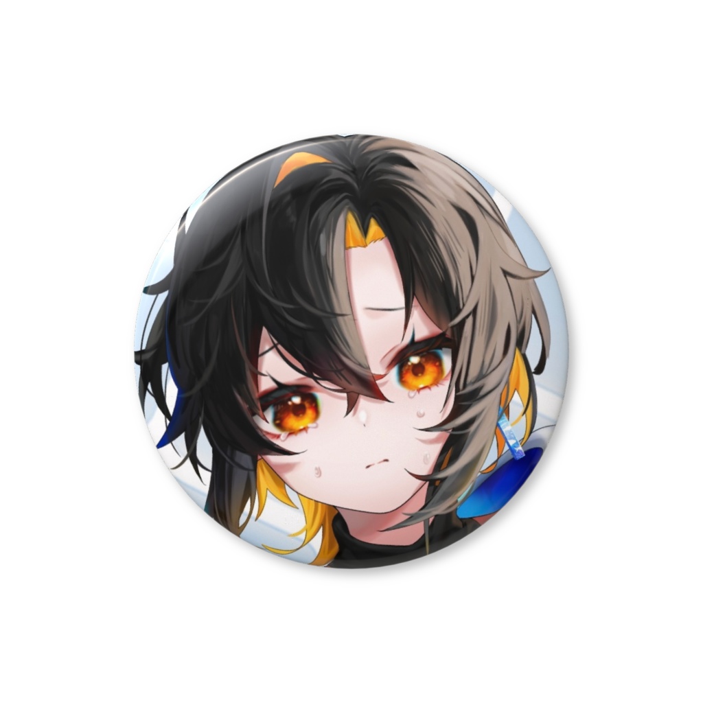 缶バッジ(泣顔)