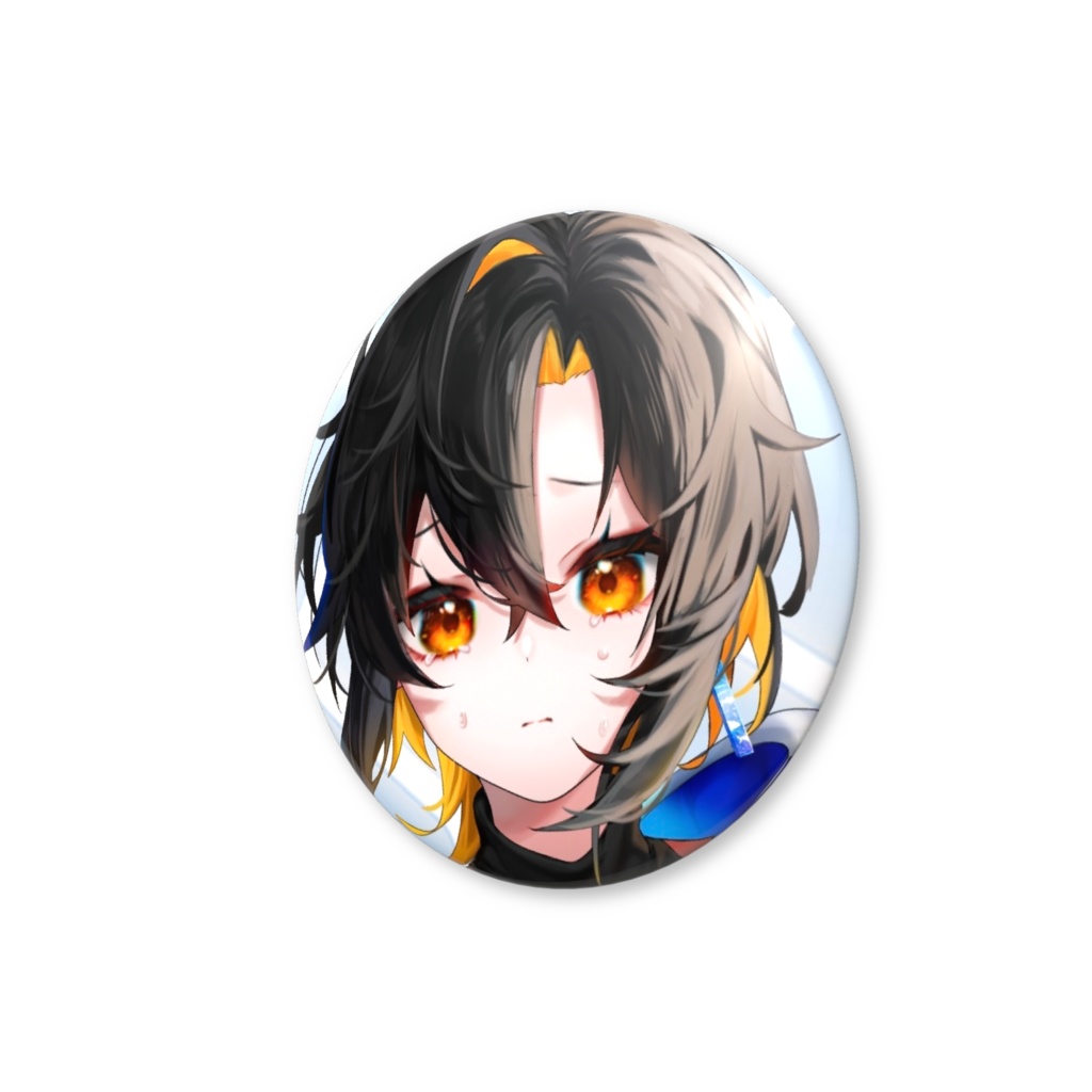 缶バッジ(泣顔)