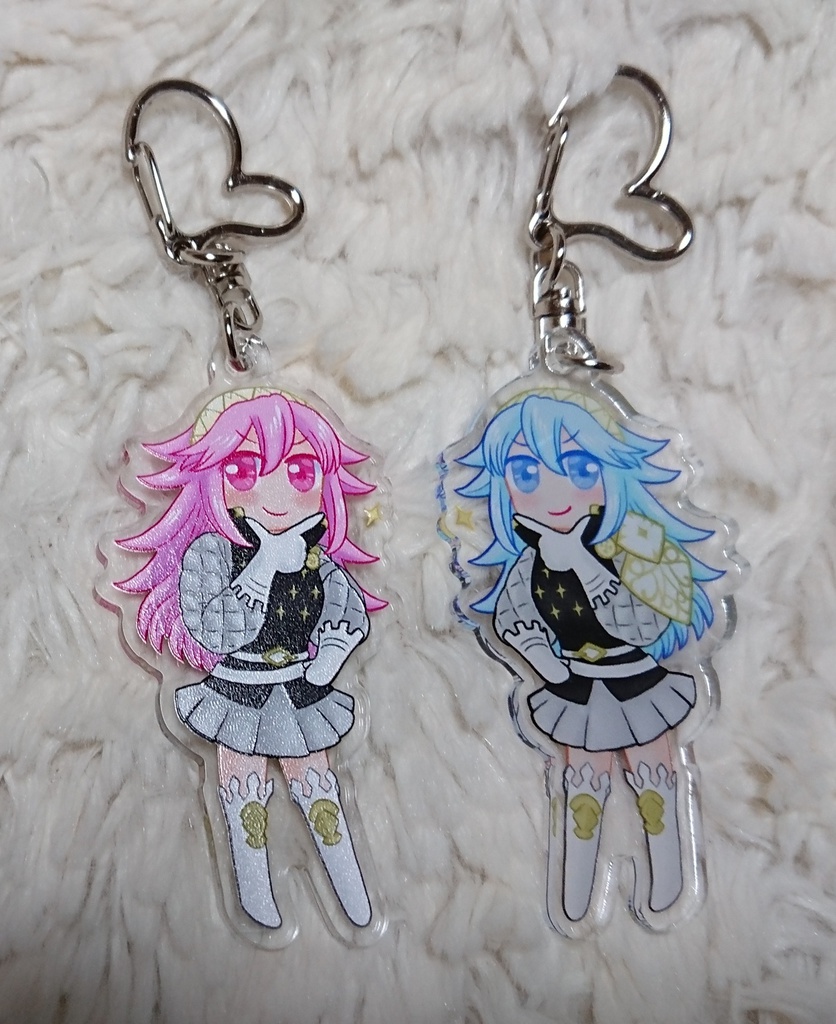 FEif ソレイユ アクリルキーホルダー 約6cm×4.5cm(両面印刷)