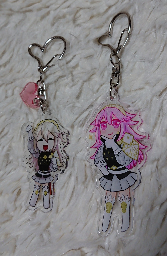 FEif ソレイユ アクリルキーホルダー 約6cm×4.5cm(両面印刷)