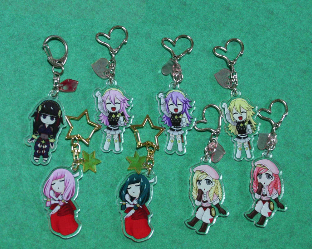 FEif子世代アクキー 約5cm×3cm 片面印刷