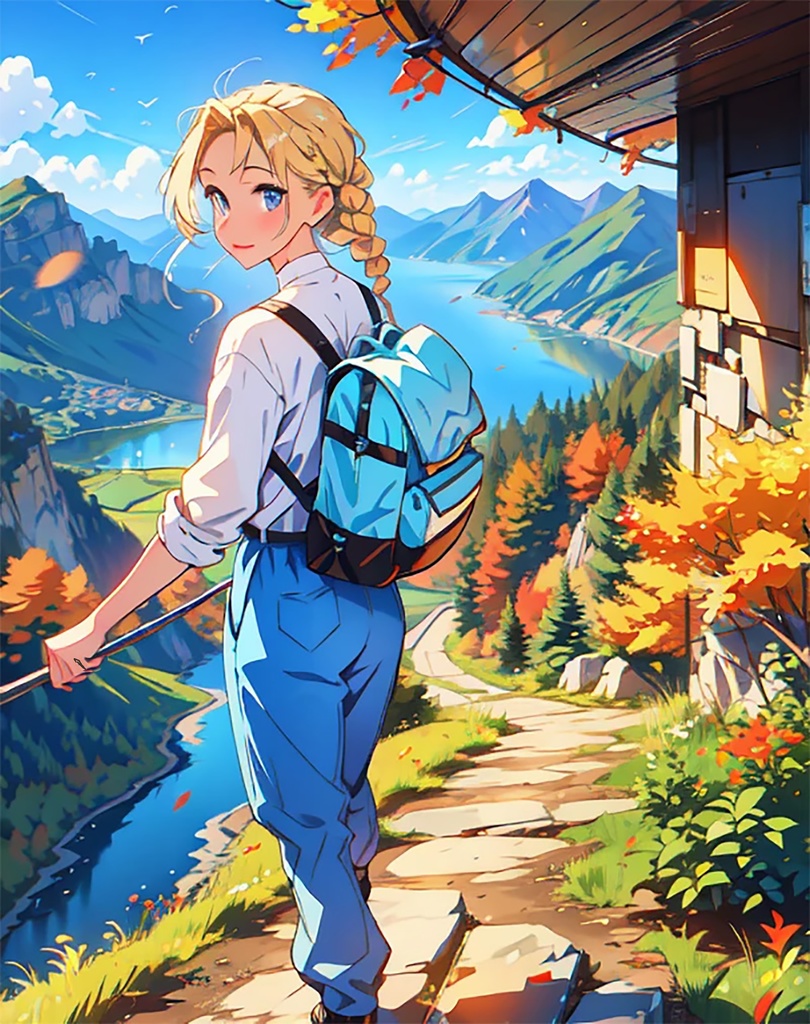 秋の登山