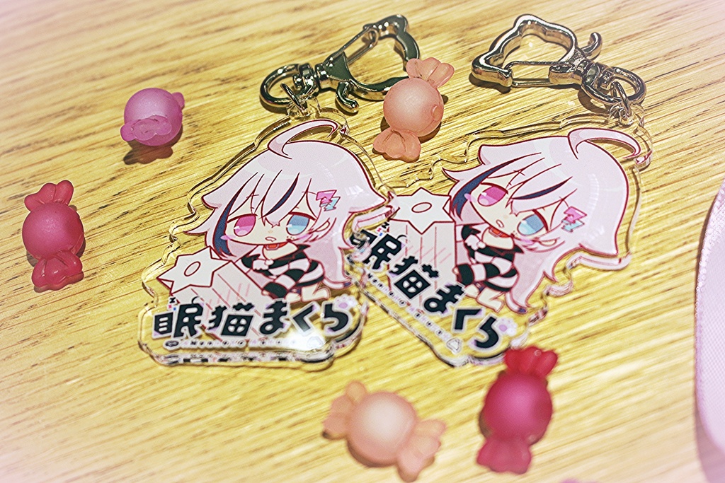 【完売】眠猫まくらのアクキーVer.2