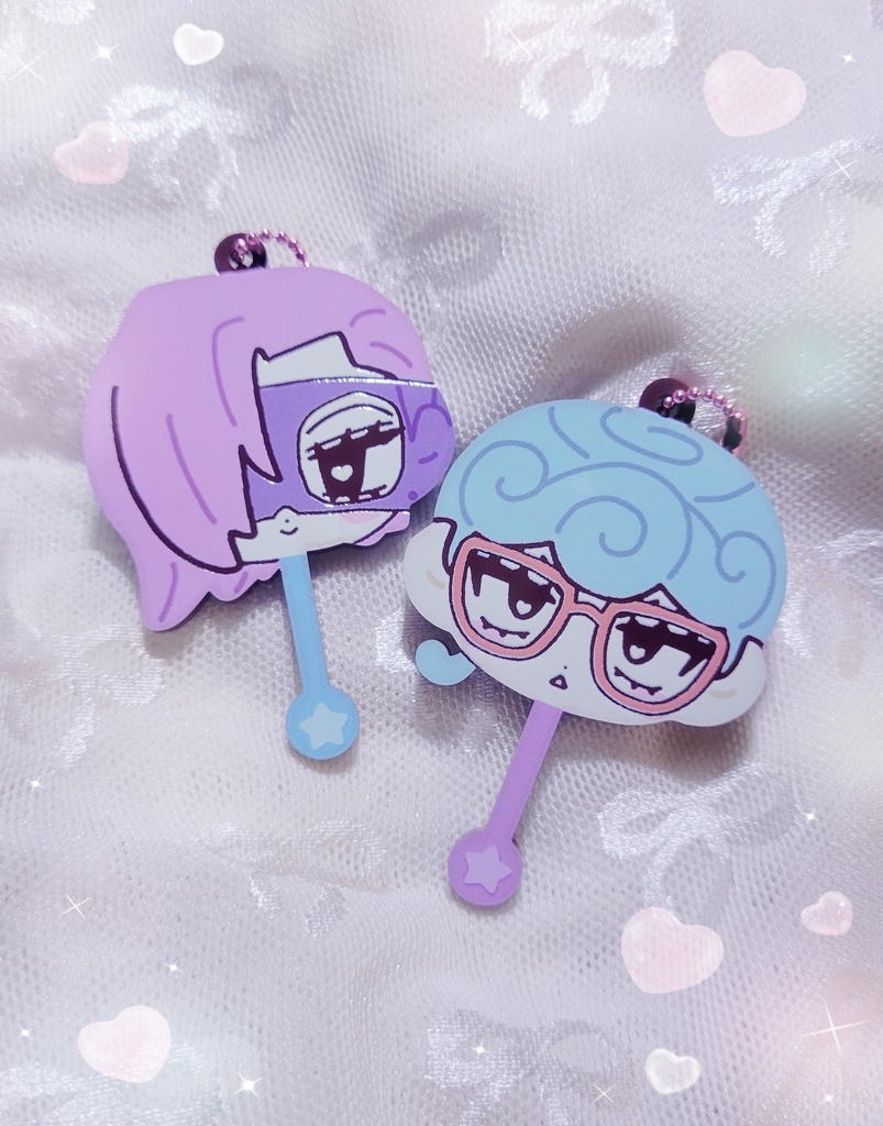 ペロチョコギメちゃんアクキー
