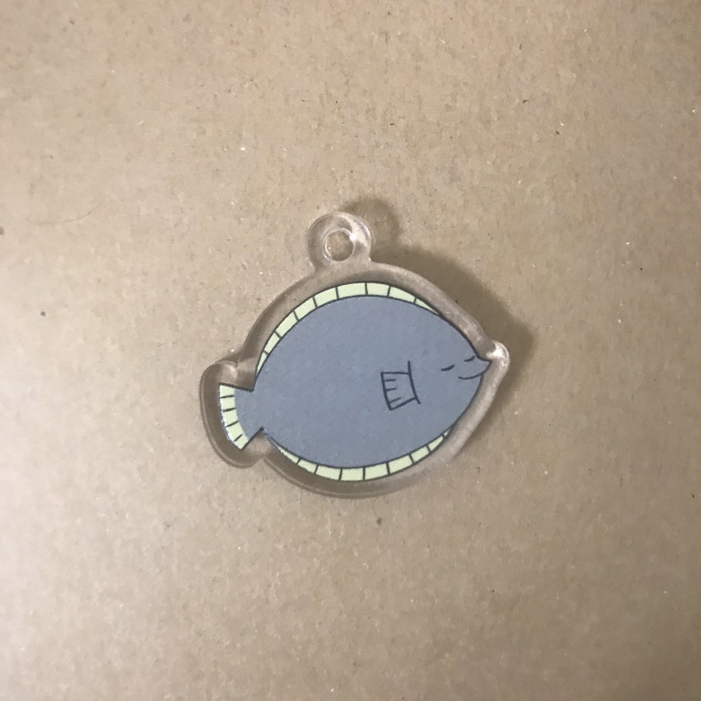 子供すやすやカレイアクキー🐟💤