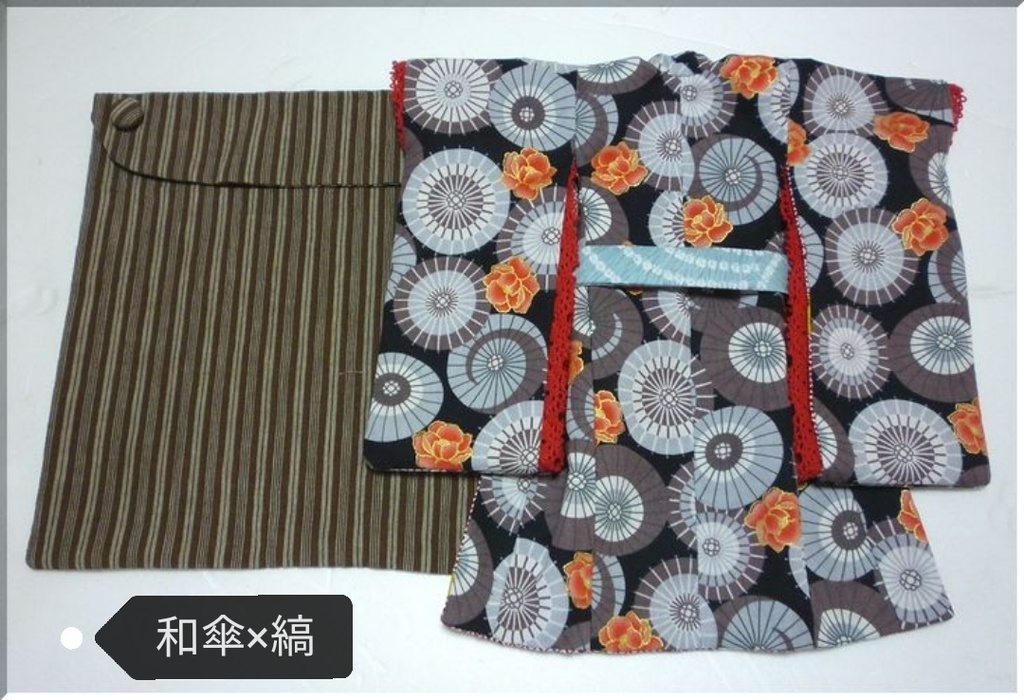 1/6メンズドール用 外套付き着物