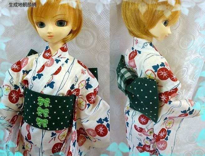 1/3ドールサイズ(SD、13SDサイズ)浴衣セット
