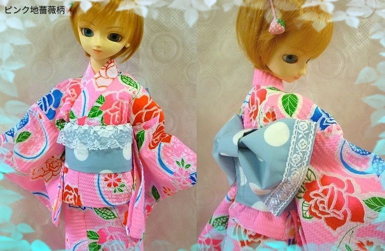 1/3ドールサイズ(SD、13SDサイズ)浴衣セット