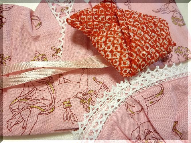 1/6ドールサイズ(幼SDサイズ) 浴衣セット