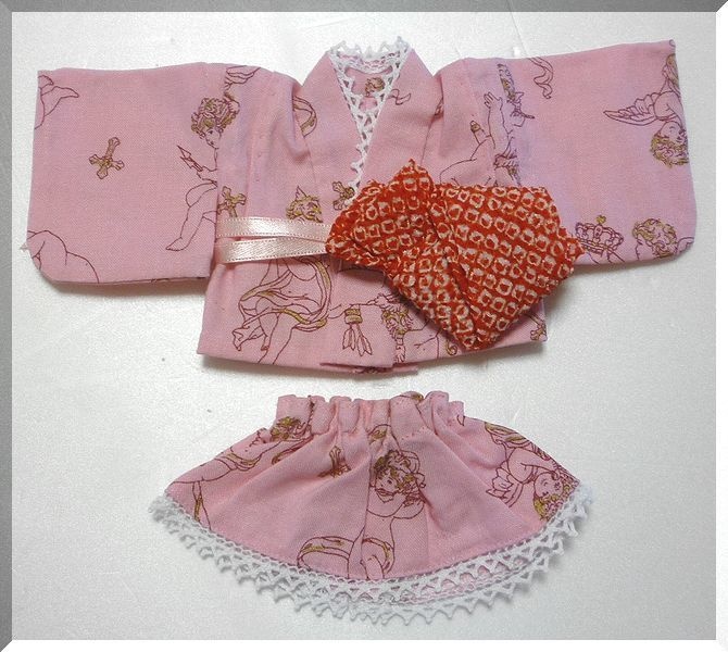 1/6ドールサイズ(幼SDサイズ) 浴衣セット