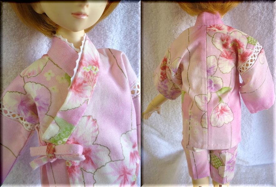 40センチドールサイズ 甚平