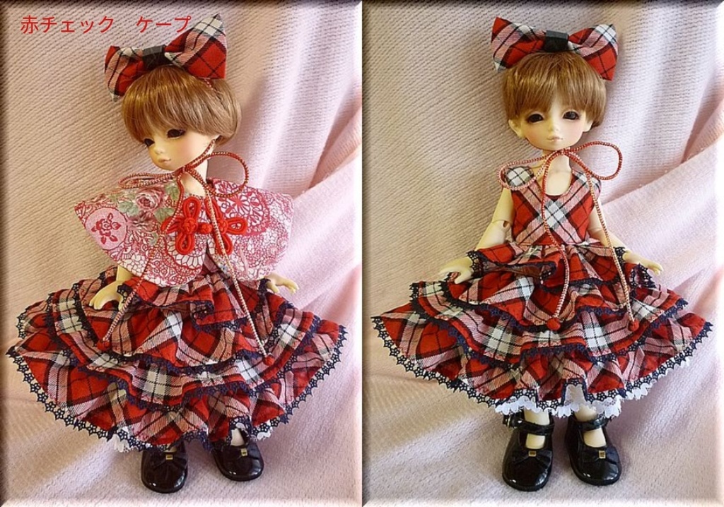 1/6ドール(幼SD)サイズ フリルスカートセット