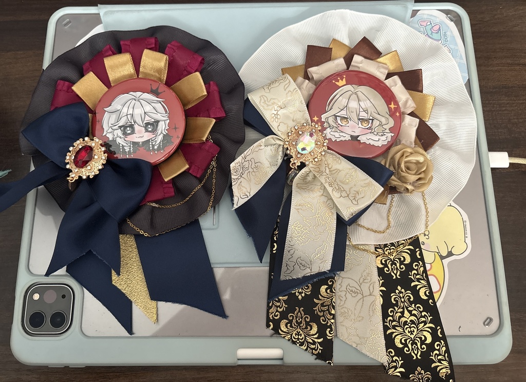 日を蝕む者 囚われの身缶バッジセット