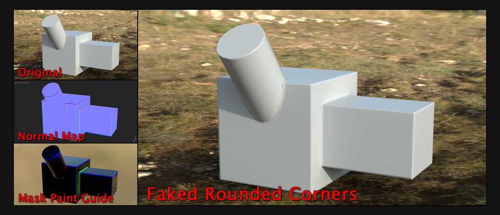 Substance Painter 面取り・ベベル フィルター