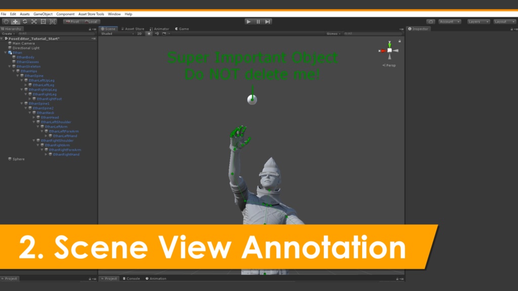 【Unity】 キャラクターポーズエディター