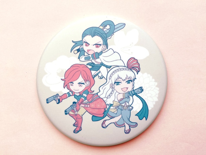 戦国BASARA 76mm 缶ミラー