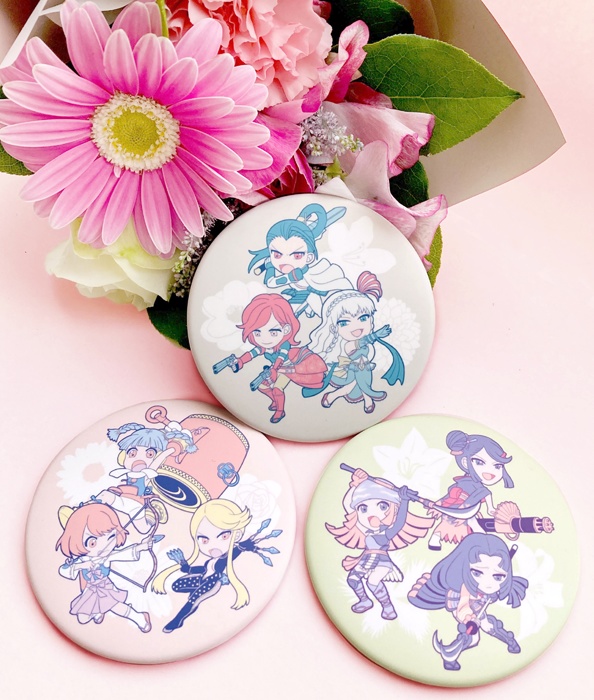 戦国BASARA 76mm 缶ミラー