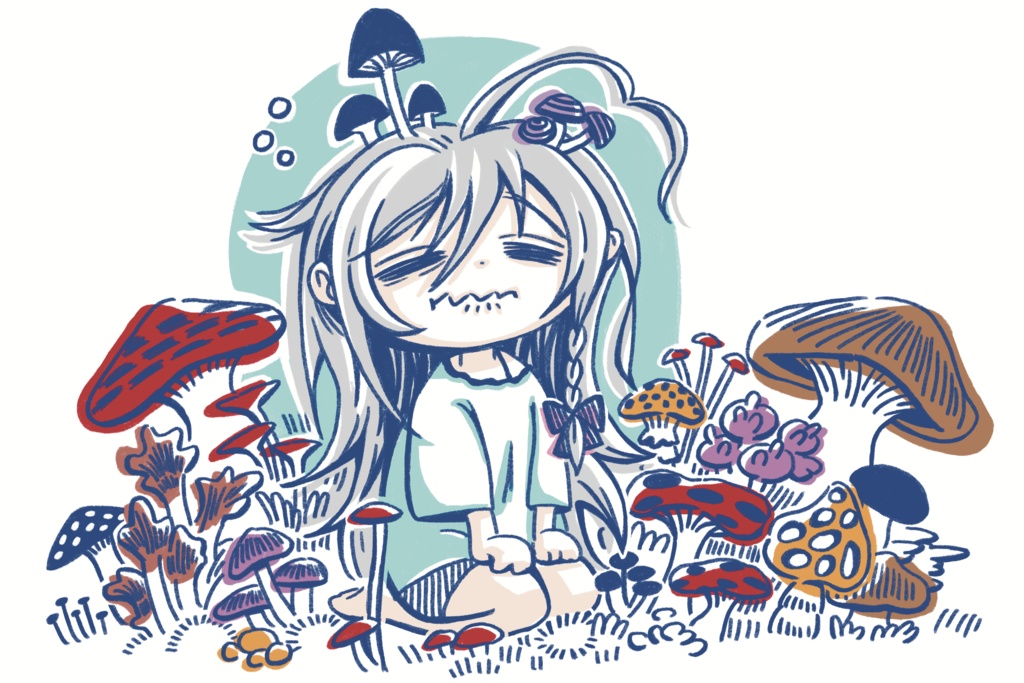 ねむねむしょこTシャツ