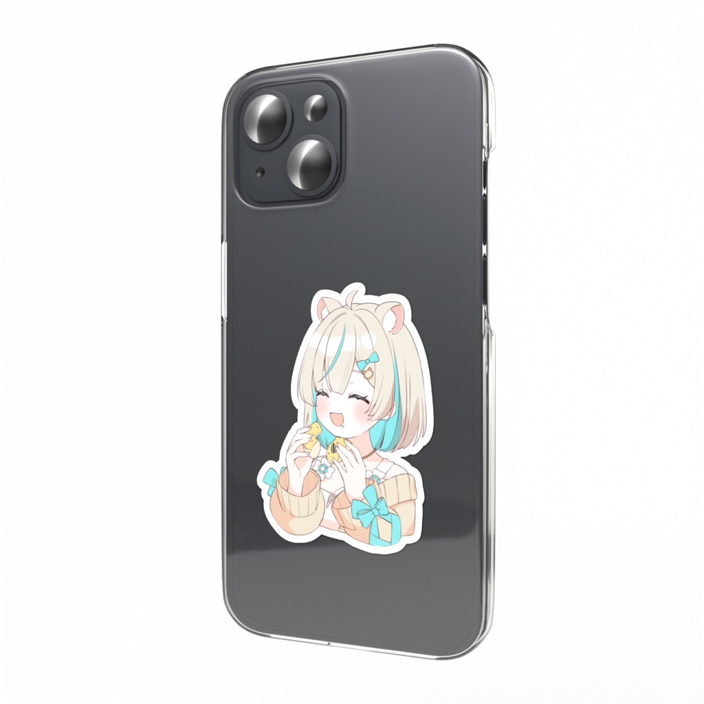 公星あむTwitch登録者1000人突破記念꙳✩もぐもぐステッカー