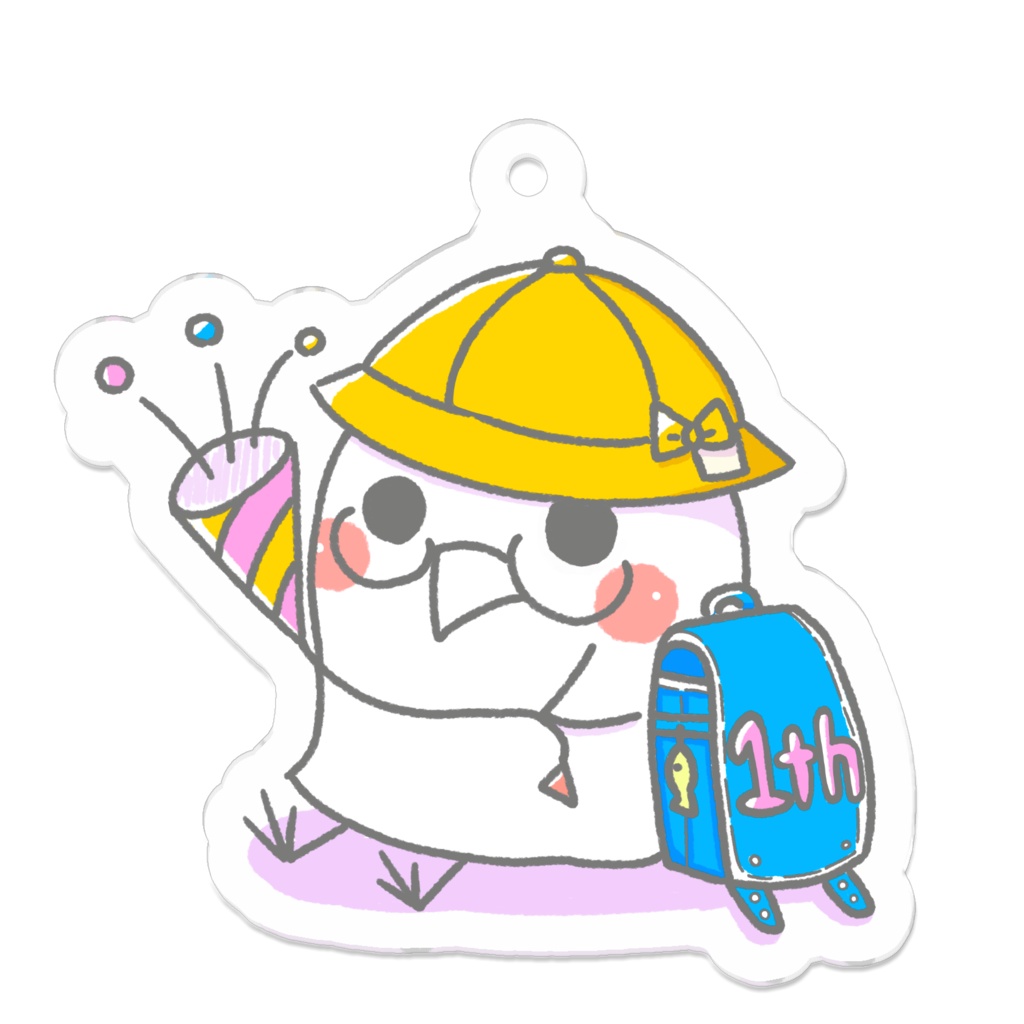 ておさんといっしょ　１周年記念アクリルキーホルダー