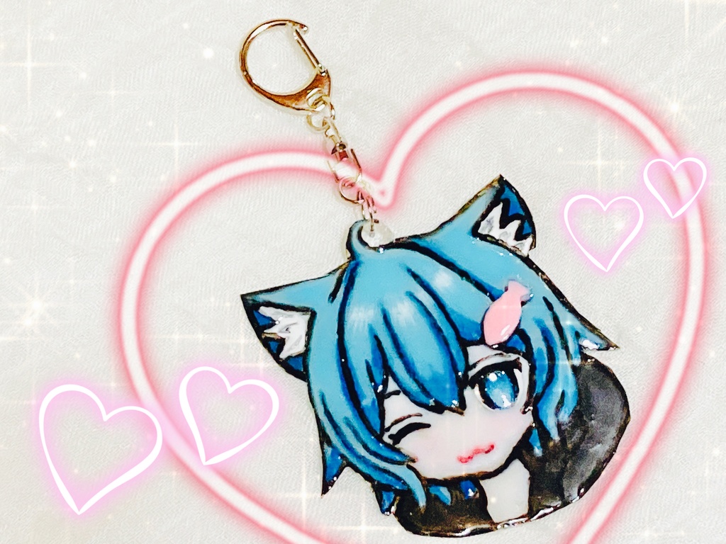 ふちゃKAOキーホルダー☆