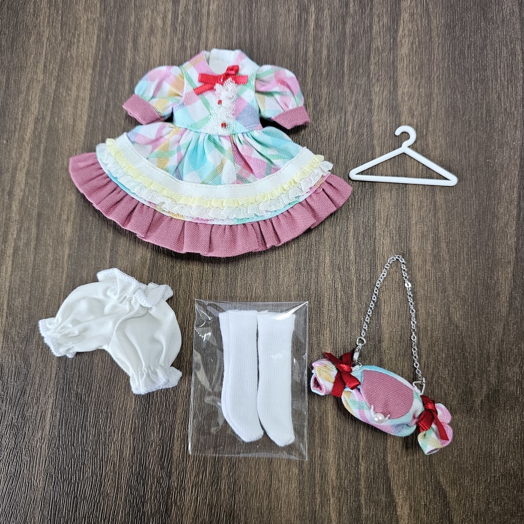 【オビツ11】ドレスセット 1【ピコニーモP着用可】