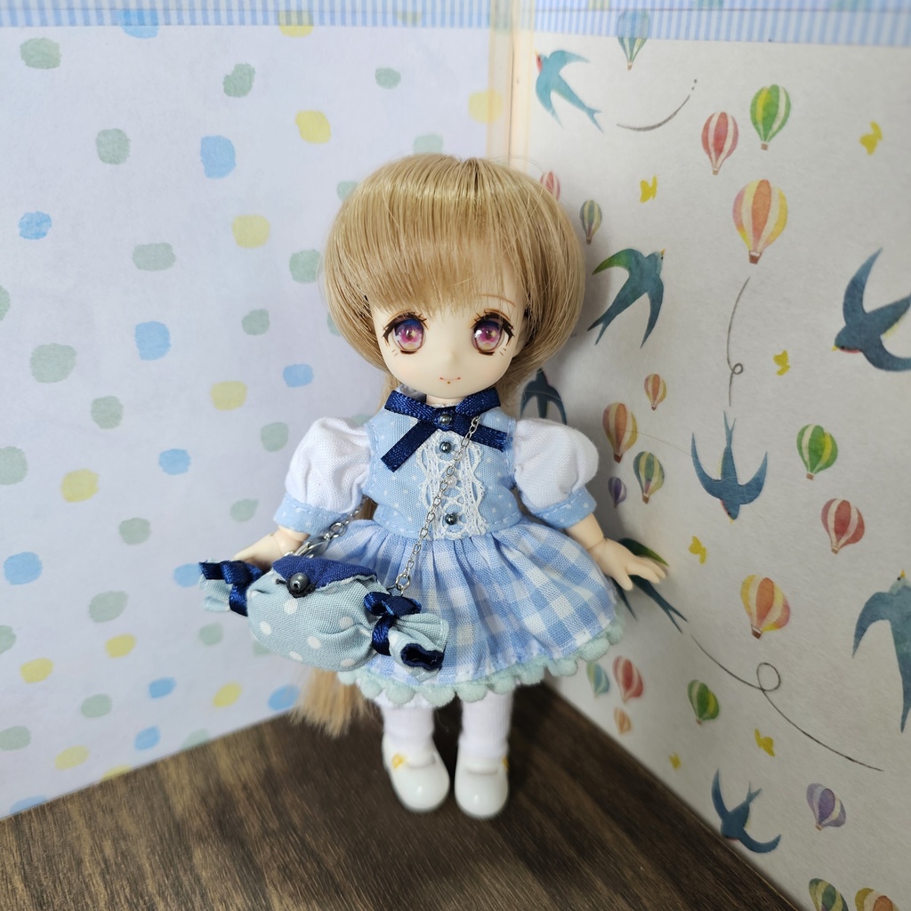 【オビツ11・ピコニーモP】ドレスセット 2