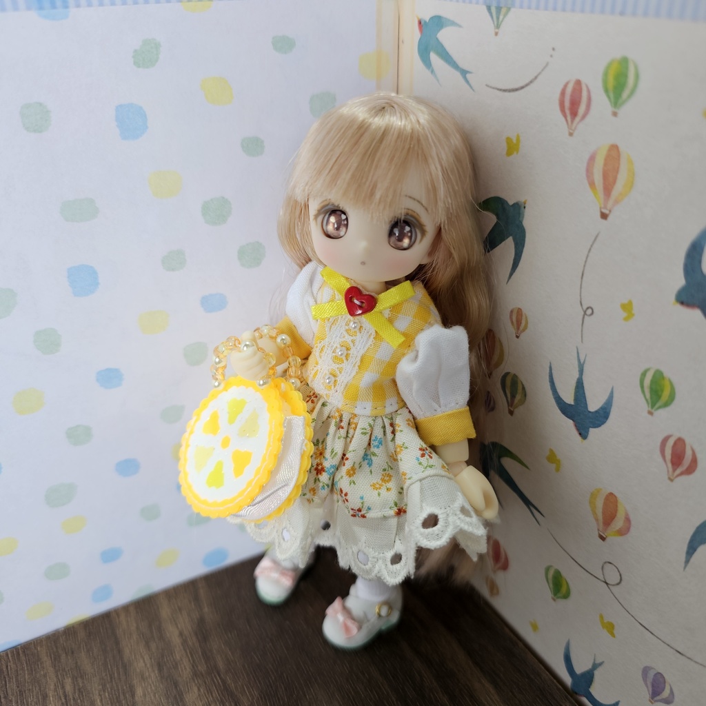 【オビツ11・ピコニーモP】ドレスセット3