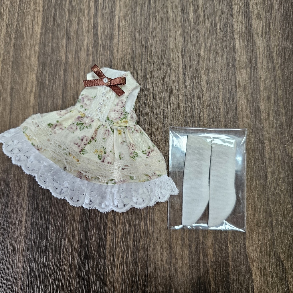 【オビツ11・ピコニーモP】ノースリーブドレスセット 1